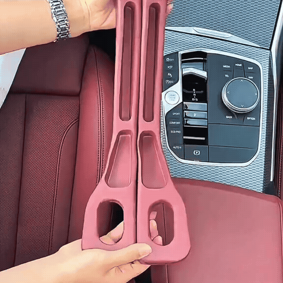 🔥Last Day 50% OFF🔥Universal Car Seat Gap Filler Strip – Anti-Drop Pad with Seatbelt Slot
